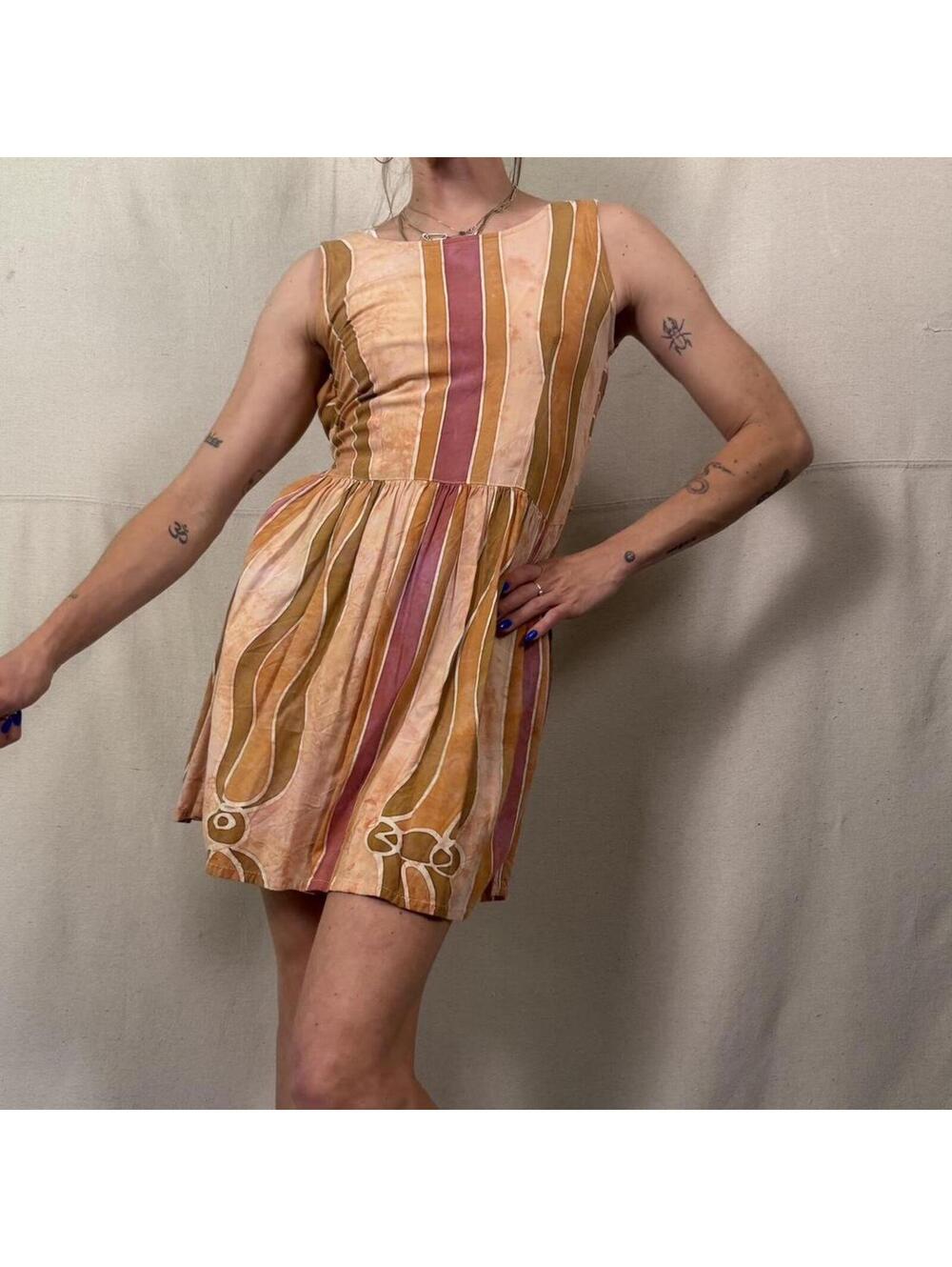 Naked Colors Mod Stripe Mini Dress – Size P (10 Petite)